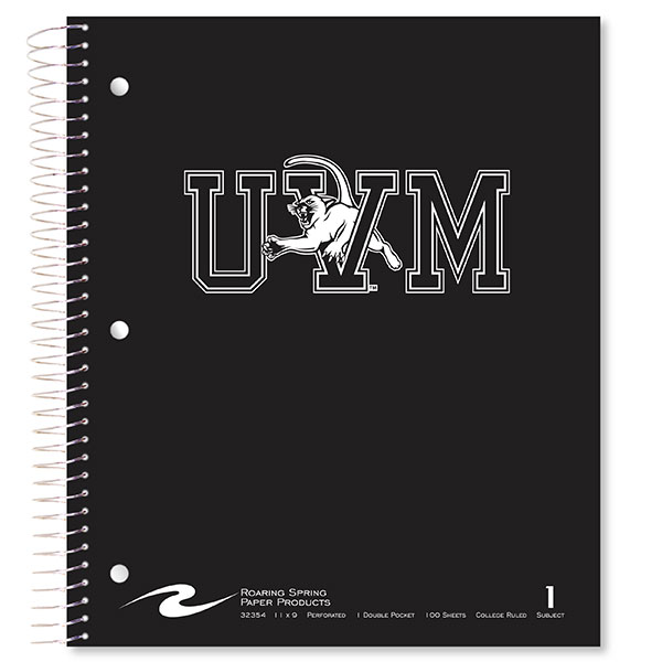 Notebook 1 Subject UVM V/Cat (SKU 127531231258)