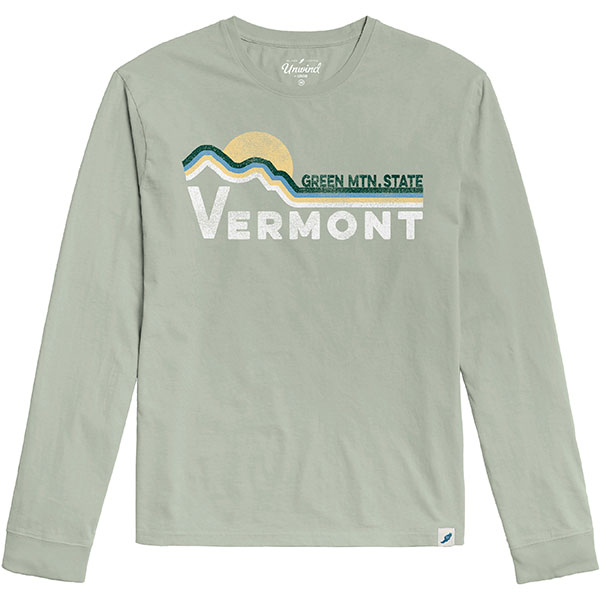 League Vermont Green Mountain State Long Sleeve T-Shirt (SKU 127605101067)