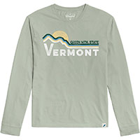 League Vermont Green Mountain State Long Sleeve T-Shirt