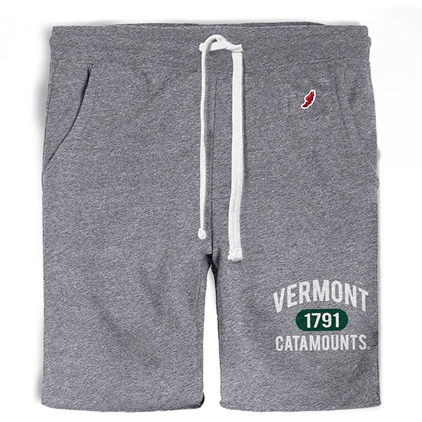 League Vermont Catamounts Heritage Jogger Shorts