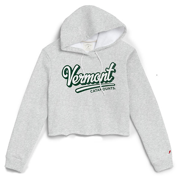 League Vermont Catamounts Cropped Hoodie (SKU 127616301222)
