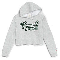 League Vermont Catamounts Cropped Hoodie
