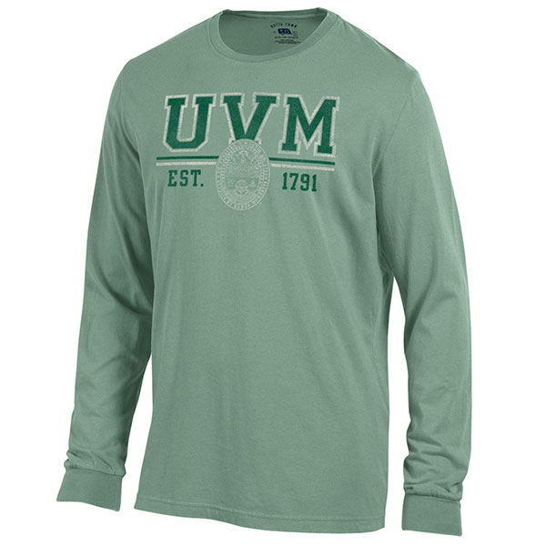 Gear For Sport Vintage UVM Seal Long Sleeve T-Shirt (SKU 127761461067)