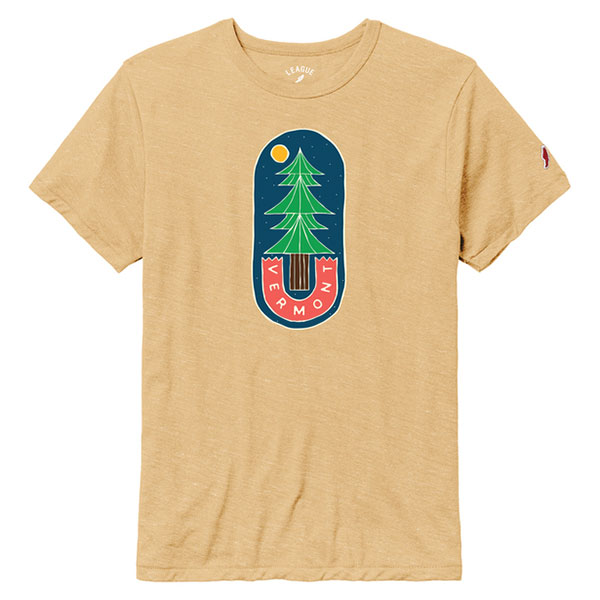 League Vermont Pine Tree Tri-Blend T-Shirt (SKU 127823831067)