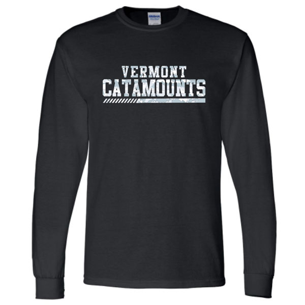 Vermont Catamounts Camo Fill Long Sleeve T-Shirt (SKU 127863051067)