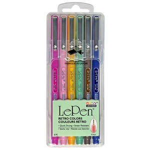 Uchida Le Pen Set Retro 6Pk - main view