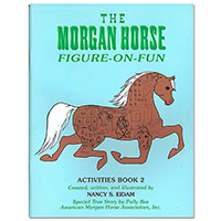 MHF Morgan Horse Figure-On-Fun Activity Book
