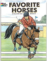MHF Favorite Horses Coloring Book