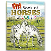 MHF Big Book Of Horses To Color