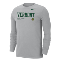 Nike Sideline '22 Vermont Long Sleeve Dri-Fit Cotton T-Shirt