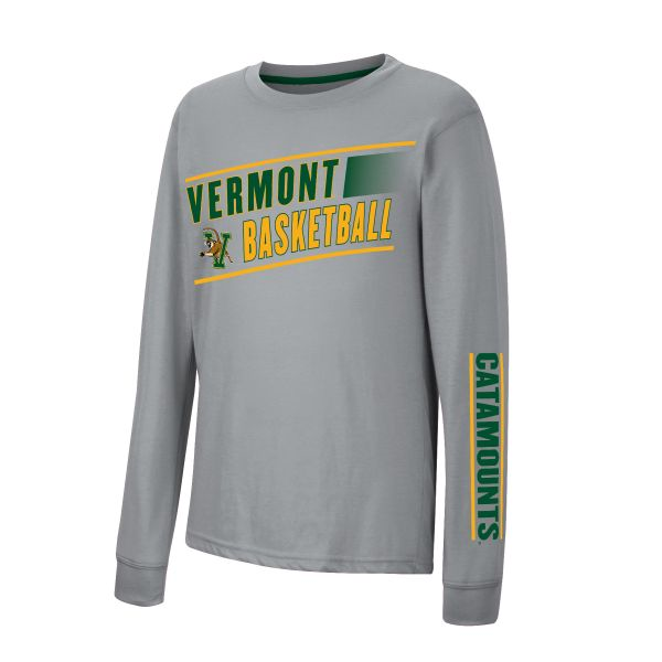 Colosseum Youth Diagonal Vermont Basketball Long Sleeve T-Shirt (SKU 128067751224)