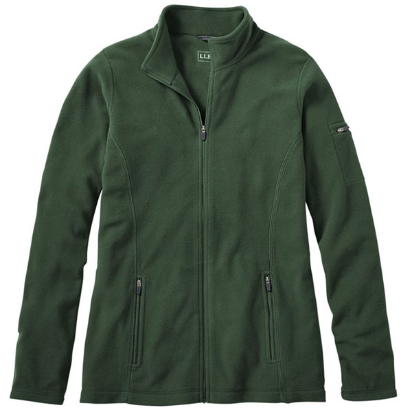 L.L. Bean Women's Fitness Fleece Full Zip Jacket The UVM Bookstore