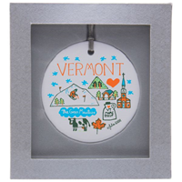 Julia Gash Vermont Icons Ornament