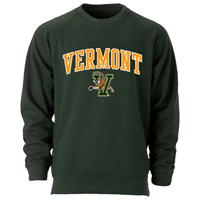 Ouray Vermont V/Cat Applique Crew