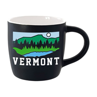 Vermont Camel's Hump Skyline Deep Etch Mug