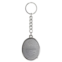Pewter Seal Keychain