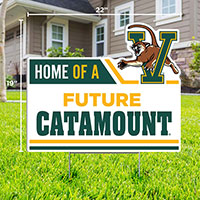 Home Of A Future Catamount Lawn Sign