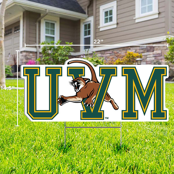 UVM V/Cat Lawn Sign (SKU 128279921314)