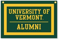 University Of Vermont Alumni Banner
