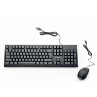 Verbatim Wired Keyboard And Mouse Combo