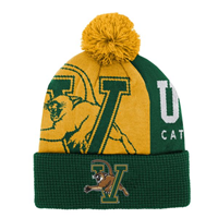 OUTERSTUFF YOUTH GREEN & GOLD V/CAT POM