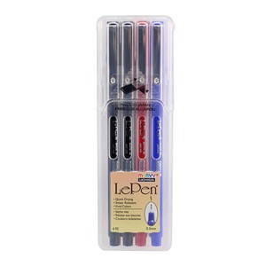 Uchida Le Pen Set Basic Color 4Pk - main view