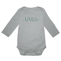 Garb Infant UVM Spellout Long Sleeve Onsie
