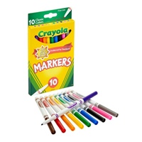 CRAYOLA 10 PACK FINE LINE MARKERS