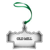 PEWTER OLD MILL ORNAMENT