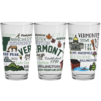 Vermont Icons Pint Glass
