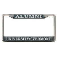 Alumni Spellout License Plate Frame