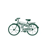 University Of Vermont Bicycle Decal