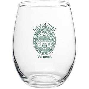 Class Of 2025 Stemless Wine Glass