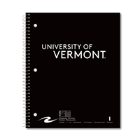 Notebook 1 Subject University Of Vermont
