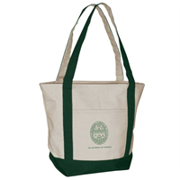 Seal & Spellout Canvas Tote Bag