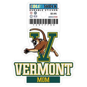 Vermont V/Cat Mom Durable Sticker