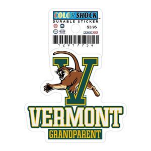 Vermont V/Cat Grandparent Durable Sticker
