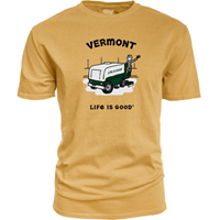 Life Is Good Vermont Zamboni T-Shirt