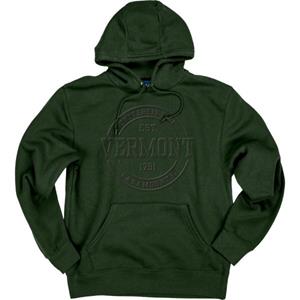 BLUE84 DEBOSSED SPELLOUT CIRCLE HOOD