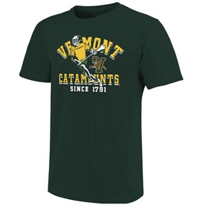 Image One V/Cat Back Vermont Lacrosse Player T-Shirt - main view