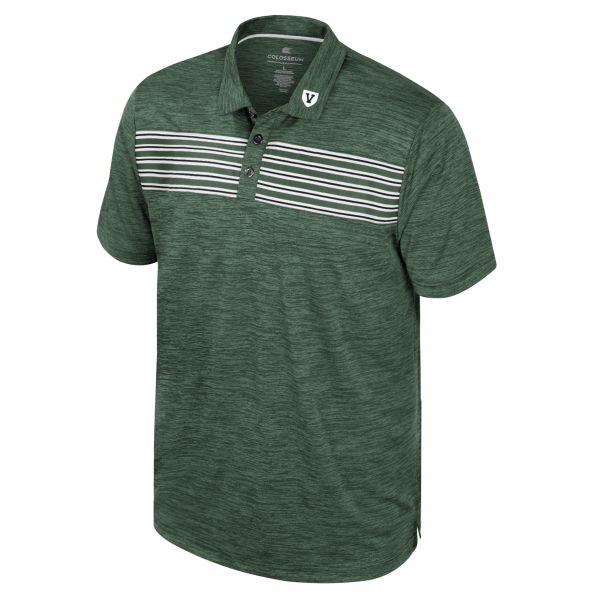 Image of Colosseum V Shield Collar Stripe Chest Polo (SKU 129591671067) Image of Colosseum V Shield Collar Stripe Chest Polo (SKU 129591671067)