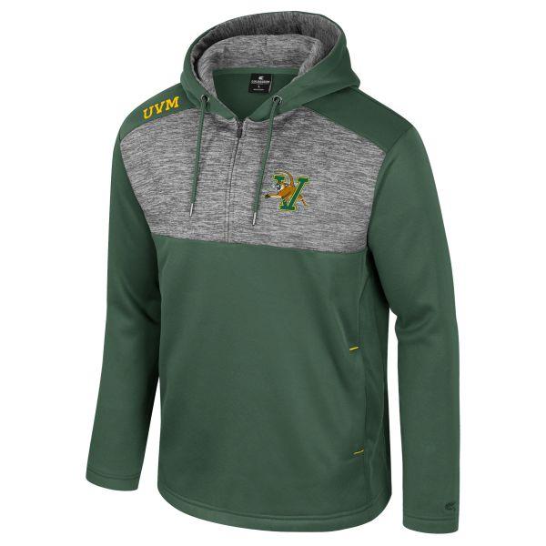 Colosseum V/Cat 1/4 Zip Poly Hood (SKU 129872071059) Colosseum V/Cat 1/4 Zip Poly Hood - main view