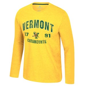 Colosseum Arch Vermont V/Cat Catamounts Long Sleeve T-Shirt - main view