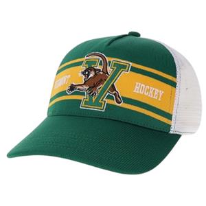 Image of Legacy Vermont Hockey Gold Panel Meshback