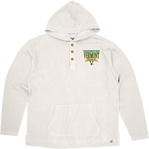 Blue 84 Spellout Big V Henley Hood - main view