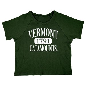 Blue 84 Vermont 1791 Catamounts Baby Tee - main view