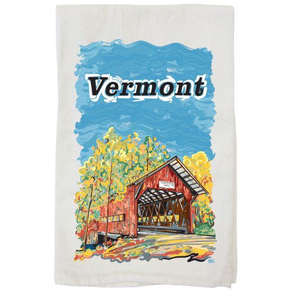 Autumn In Vermont Tea Towel (SKU 130055351240) Autumn In Vermont Tea Towel - main view