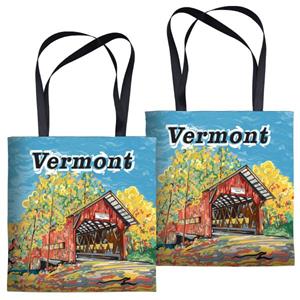 Image of Autumn In Vermont Tote Bag