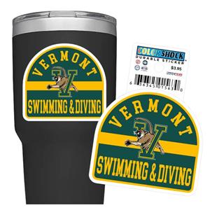 Image of VERMONT SWIMMING & DIVING DURABLE STICKER -  1