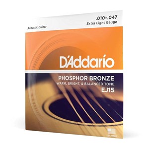 D'addario Pb Ej15 Ultra Light Acoustic Strings - main view